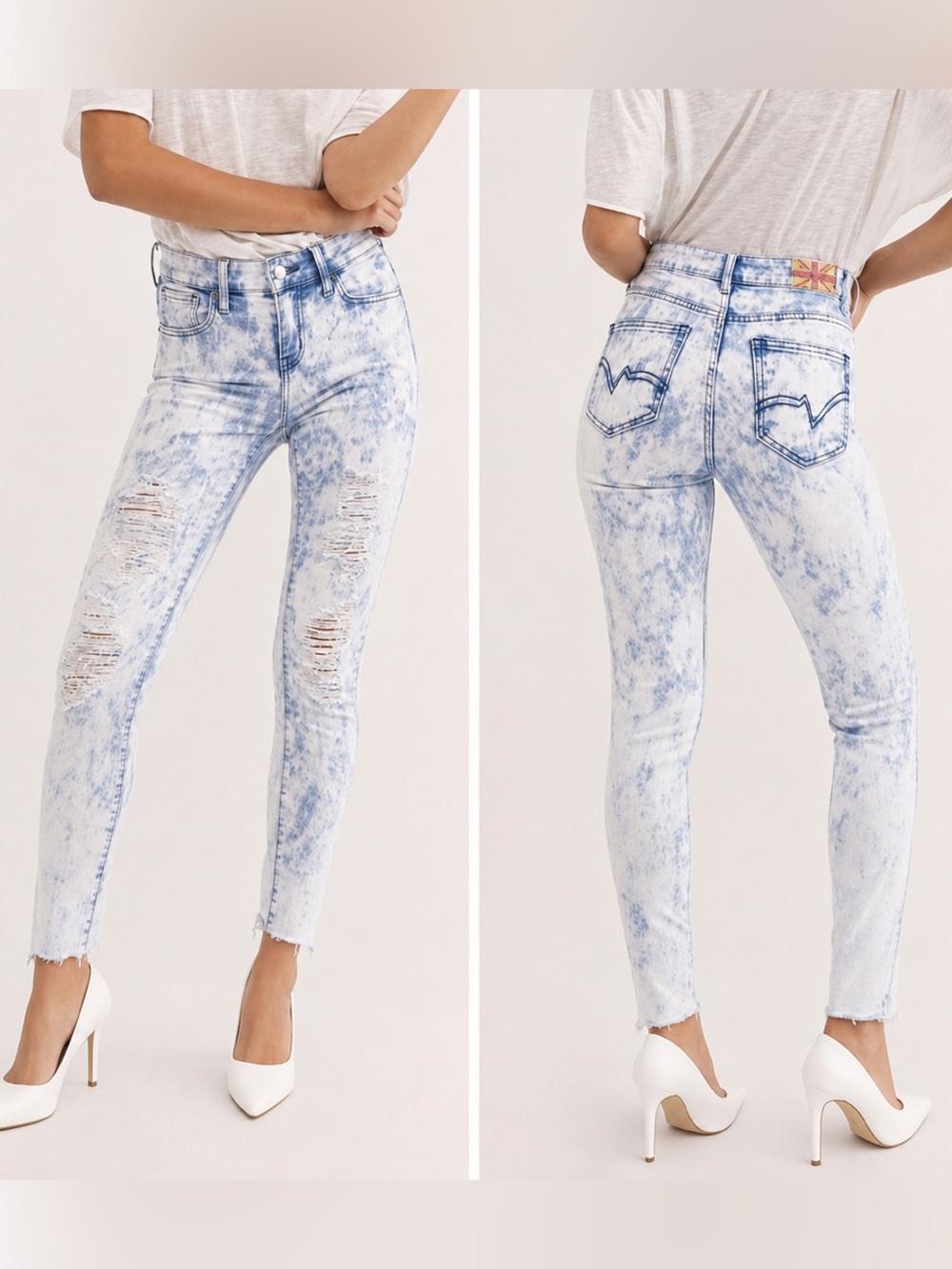 Tie Dye Stretch jeans